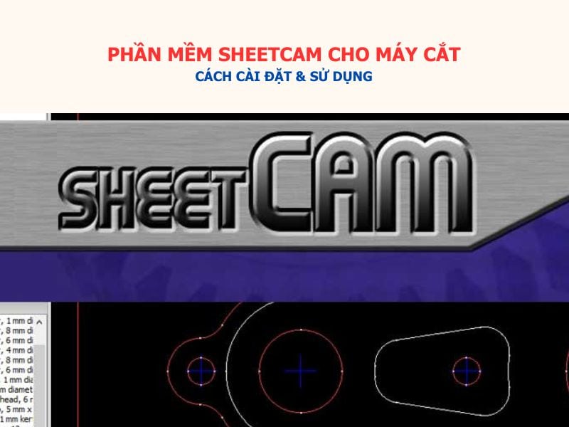 phần mềm sheetcam cho máy cắt