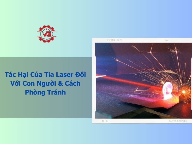 tác hại của tia laser đối với con người