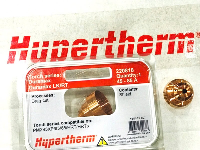 Sự thật Chụp Bảo Vệ Mỏ Cắt Tay 220818 (15-85A), 220992 (105A) - Powermax Hypertherm 3 Chụp Bảo Vệ Mỏ Cắt Tay 220818 (15-85A), 220992 (105A) – Powermax Hypertherm