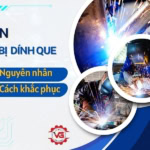 hàn bị dính que