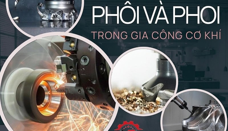 phân biệt phôi và phoi trong gia công cơ khí