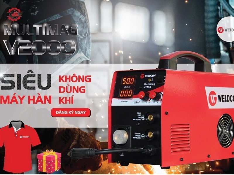 Đặc biệt Máy Hàn MIG: Khái Niệm, Cách Chọn Và Top Sản Phẩm 13 Máy hàn que MIG Weldcom Multimag V200