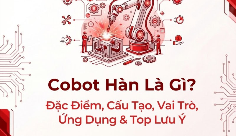 Cần biết Cobot Hàn Là Gì? Đặc Điểm, Cấu Tạo, Vai Trò, Ứng Dụng & Top Lưu Ý 6 cobot hàn là gì