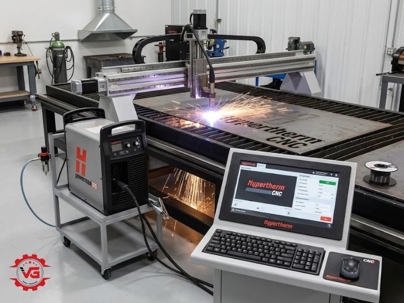 Chuyên gia Top 10 Dòng Máy Cắt Plasma CNC Chất Lượng Nhất Hiện Nay 15 Hypertherm Powermax105 SYNC