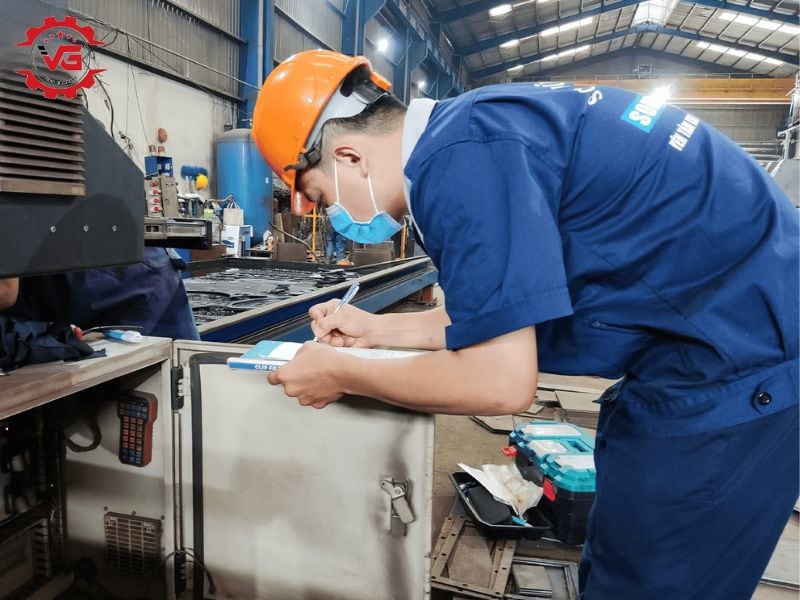 Thời hạn Hướng Dẫn Bảo Dưỡng Máy Cắt Plasma CNC Hiệu Quả, An Toàn 8 khi nao nen bao duong may cat plasma cnc