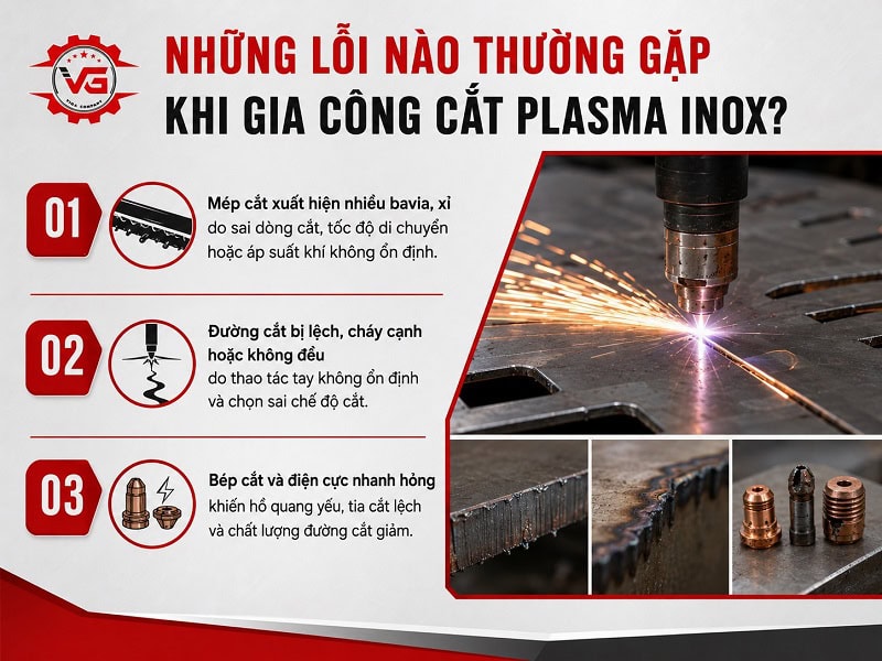 Giới hạn Mẹo Cắt Inox Bằng Máy Plasma Đơn Giản, Hiệu Quả 11 su dung may plasma cat