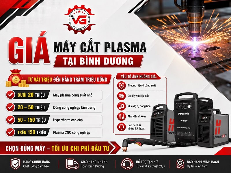 Mở mắt Bảng Giá Máy Cắt Plasma Tại Bình Dương Mới Nhất 9 tieu chi chon may cat plasma