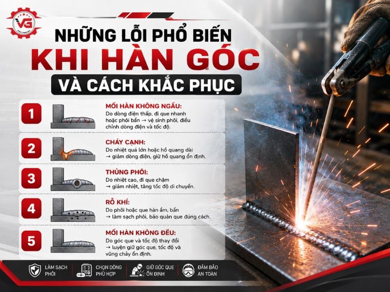 Nắm bắt Hướng Dẫn Kỹ Thuật Hàn Góc Cho Người Mới Bắt Đầu 11 cac loi khi han goc