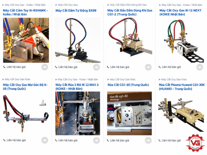 Hiểu rõ Địa Chỉ Bán Thiết Bị Hàn Cắt Tại Bình Dương Rẻ, Uy Tín 13 may cat oxy gas