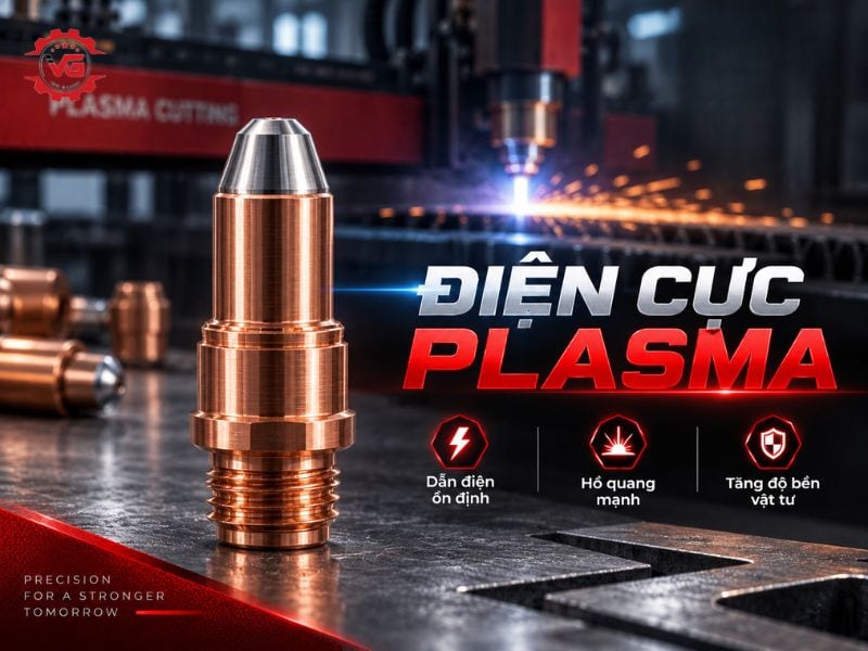 Tham khảo Vật Tư Tiêu Hao Máy Cắt Plasma Gồm Những Gì? Lưu Ý Khi Thay 10 dien cuc plasma