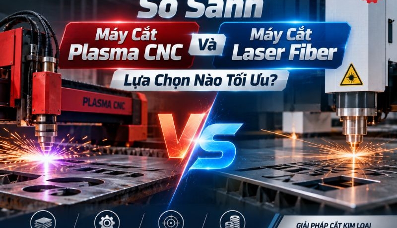 Đầy đủ So Sánh Máy Cắt Plasma CNC Và Laser Fiber: Lựa Chọn Nào Tối Ưu? 7 so sánh máy cắt plasma cnc và laser fiber