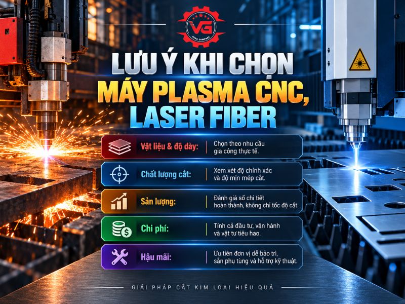 Đầy đủ So Sánh Máy Cắt Plasma CNC Và Laser Fiber: Lựa Chọn Nào Tối Ưu? 13 su dung may cat plasma cnc va laser fiber